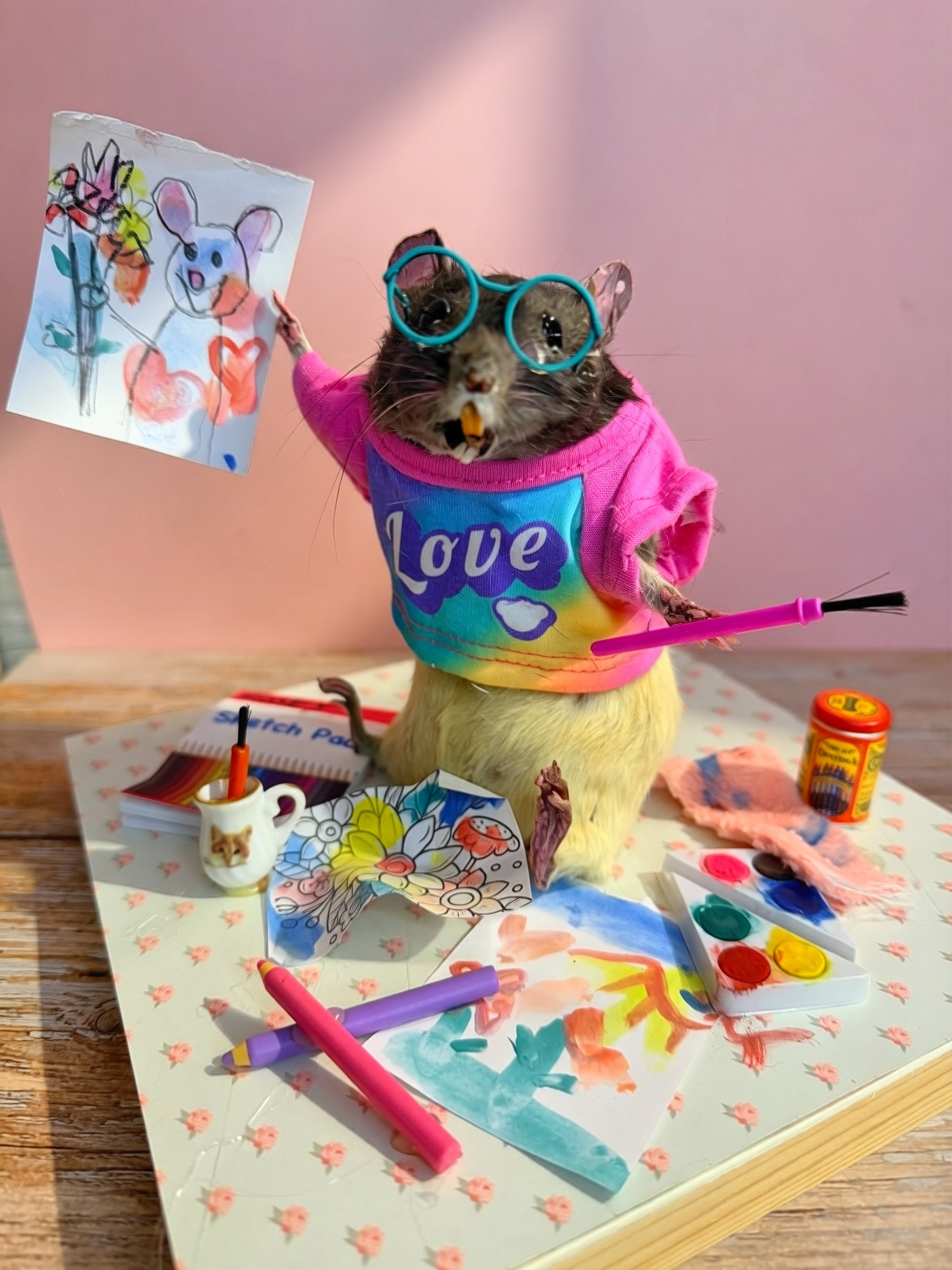 Rosey the Rattie Artist