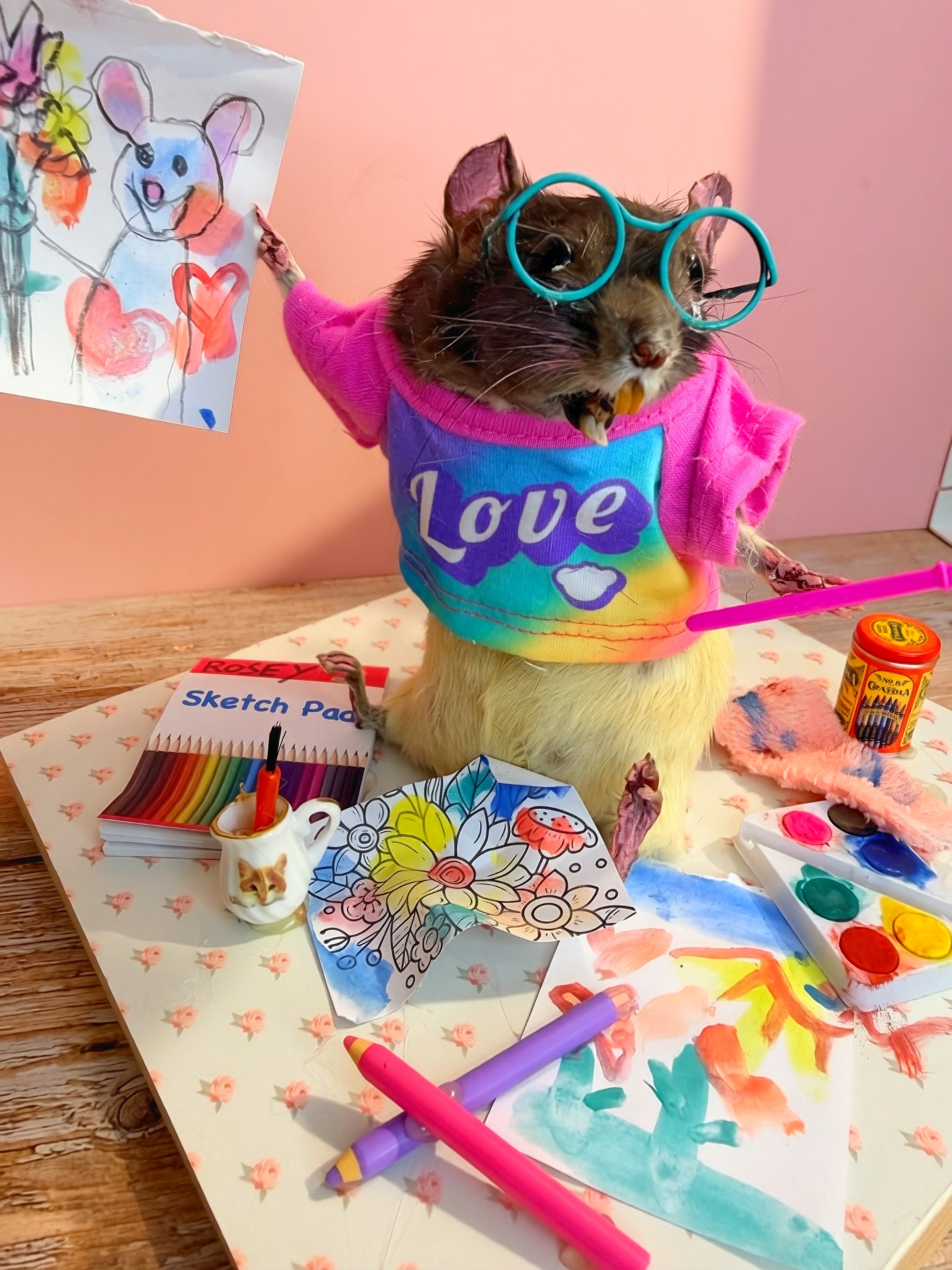 Rosey the Rattie Artist