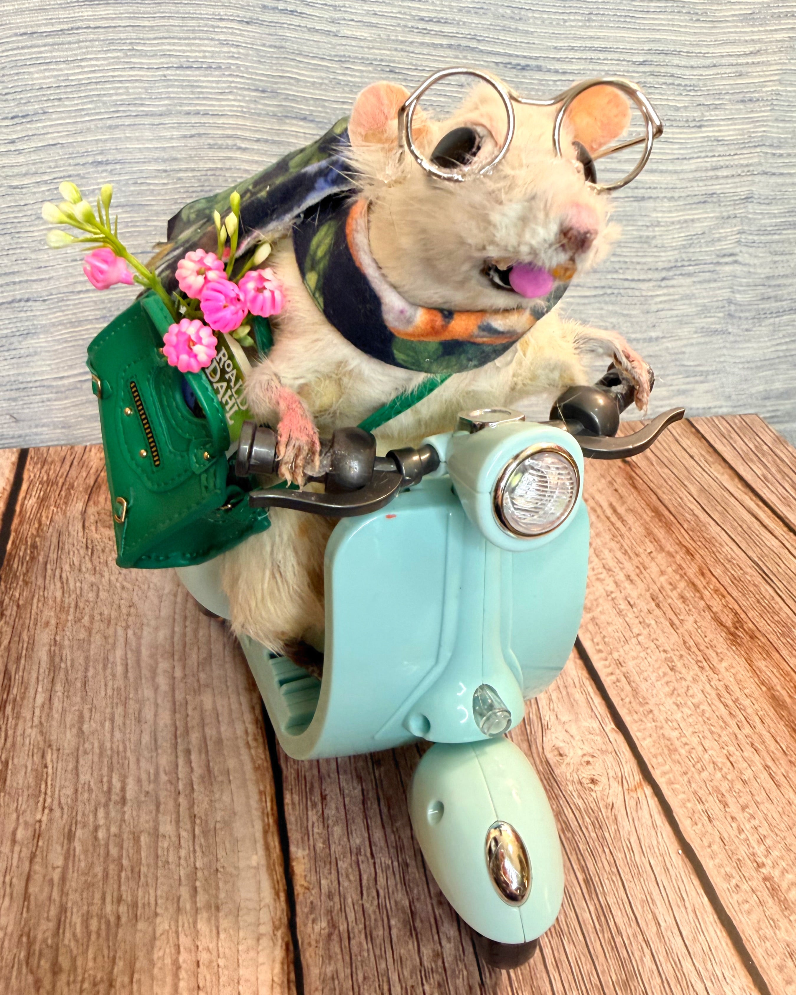 Vanessa is making her way downtown