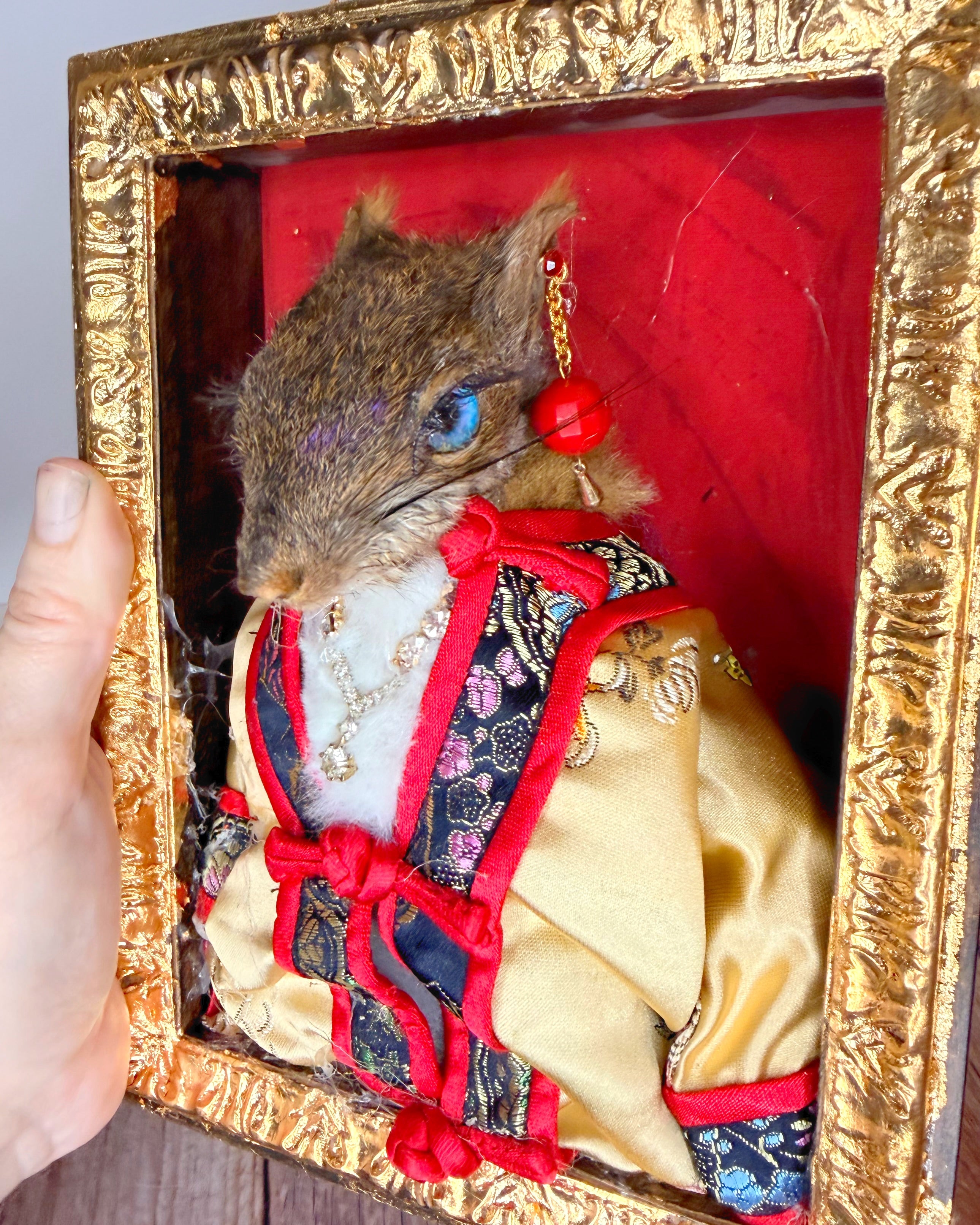 Madam Cynthia VonTwirl  - Squirrel Taxidermy