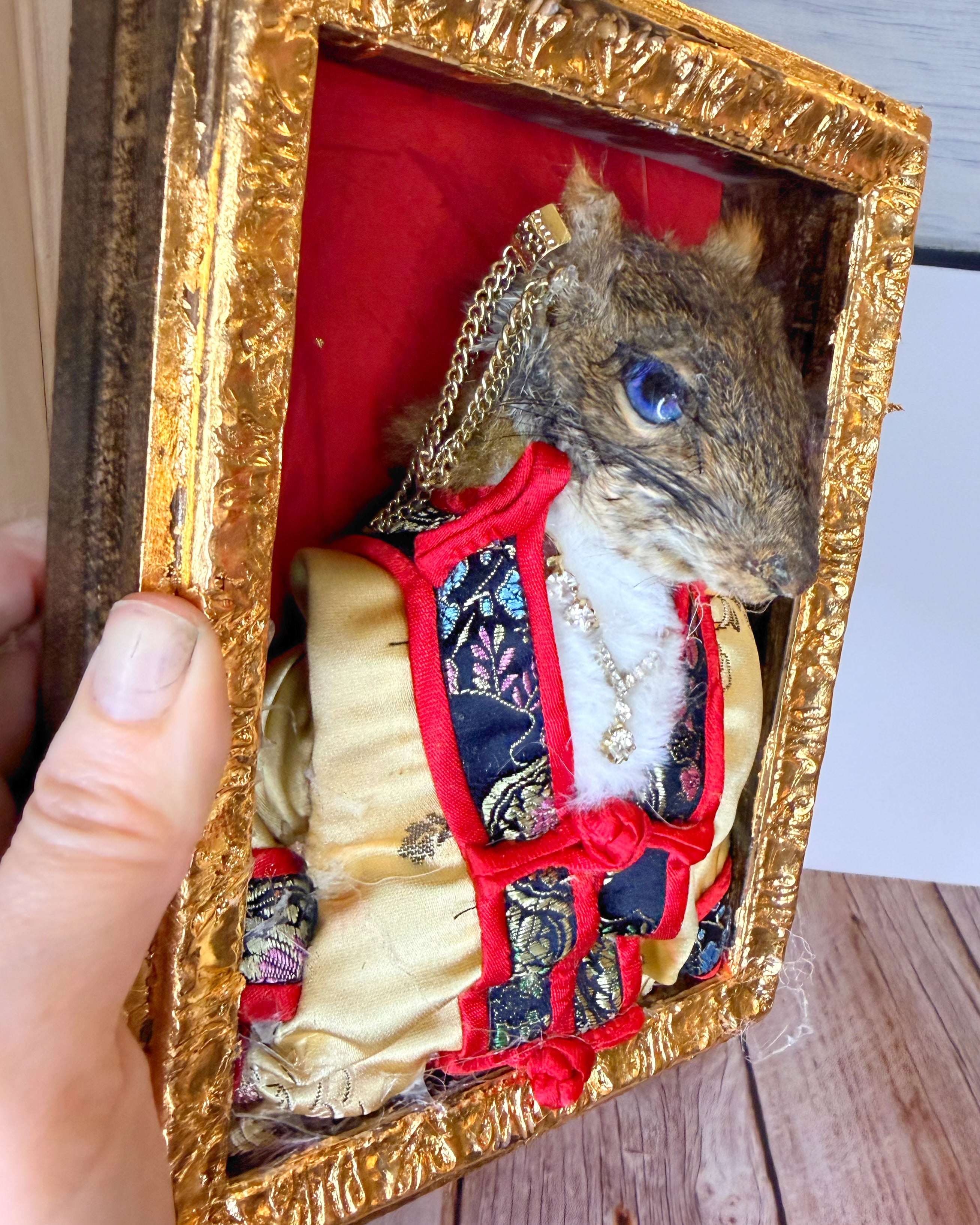 Madam Cynthia VonTwirl  - Squirrel Taxidermy