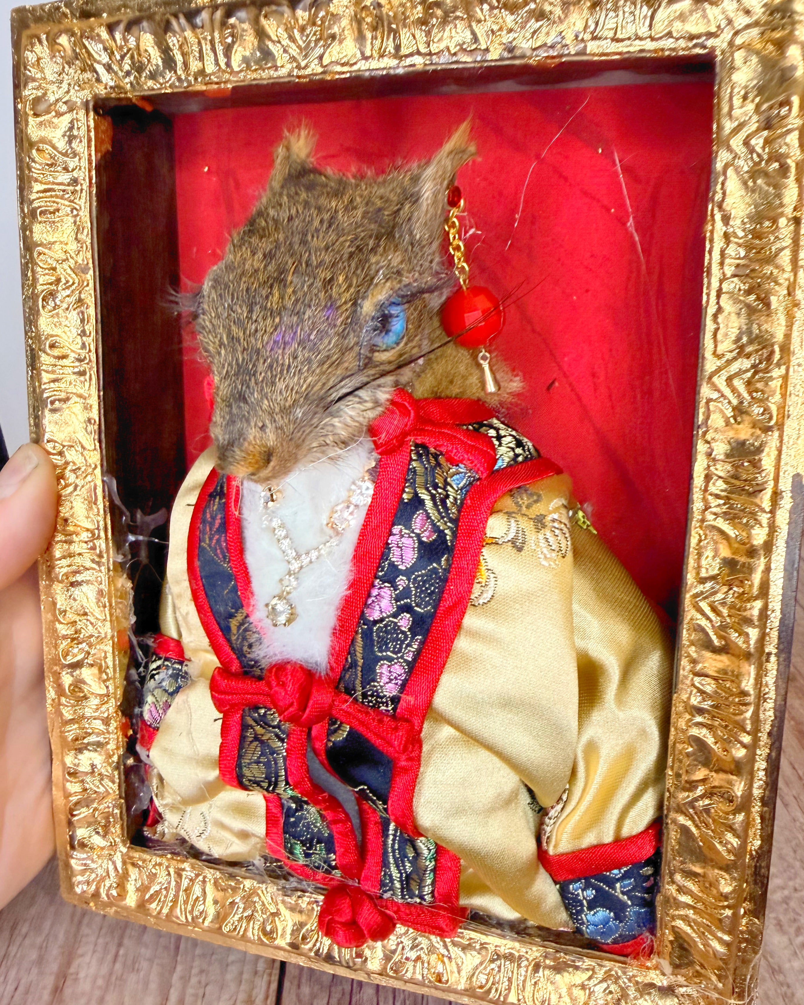 Madam Cynthia VonTwirl  - Squirrel Taxidermy